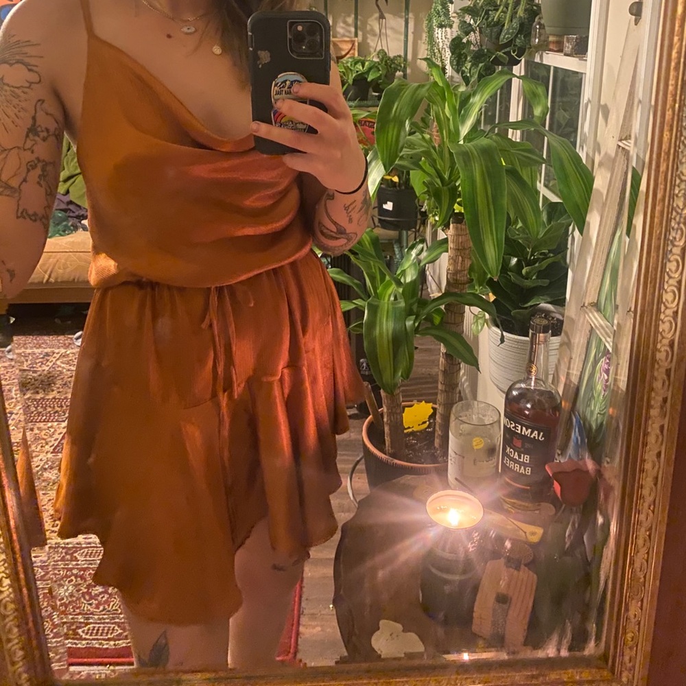White fox dress